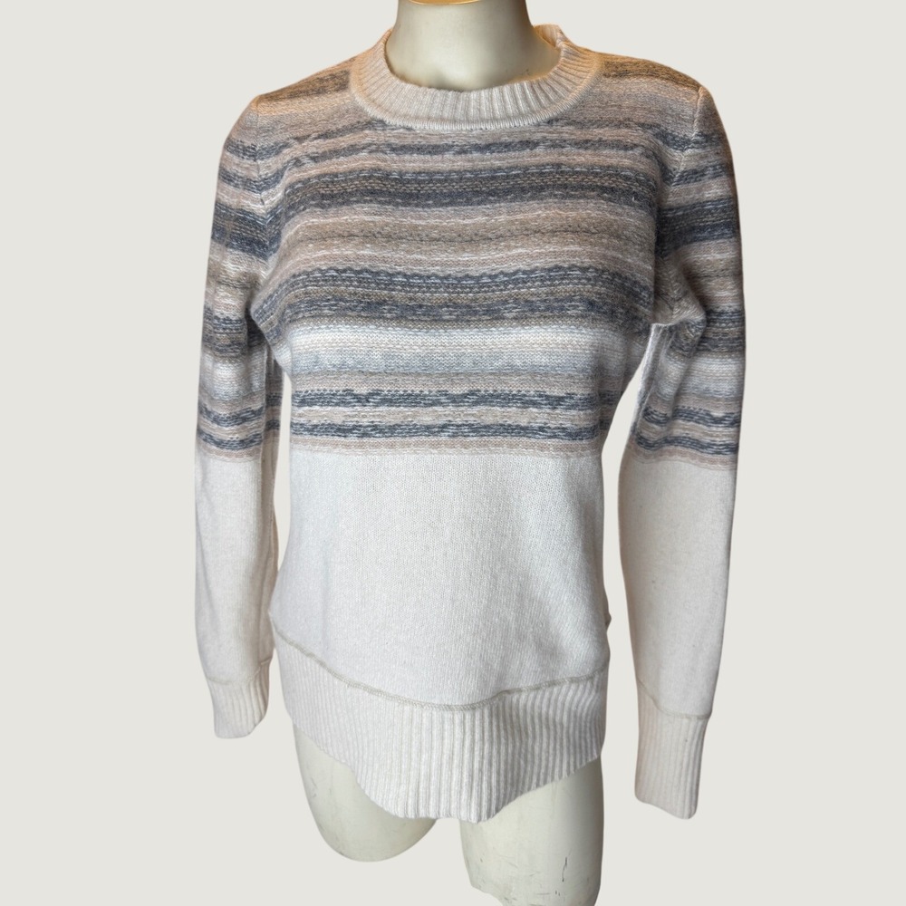 Telluride Clothing Co Lambswool Fair Isle Sweater Women's Large Nordic